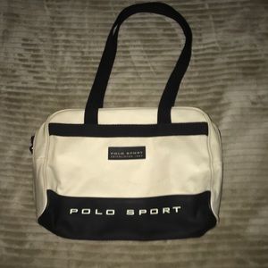 Vintage polo sport bag